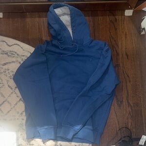 Champion Men's Navy Blue Hoodie